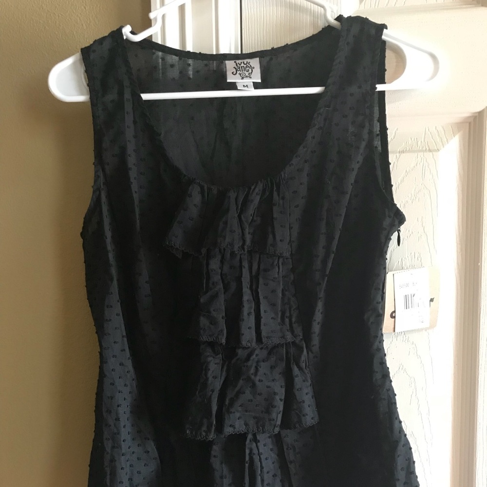 Ivy Jane sleeveless top with ruffles.  NWT.
